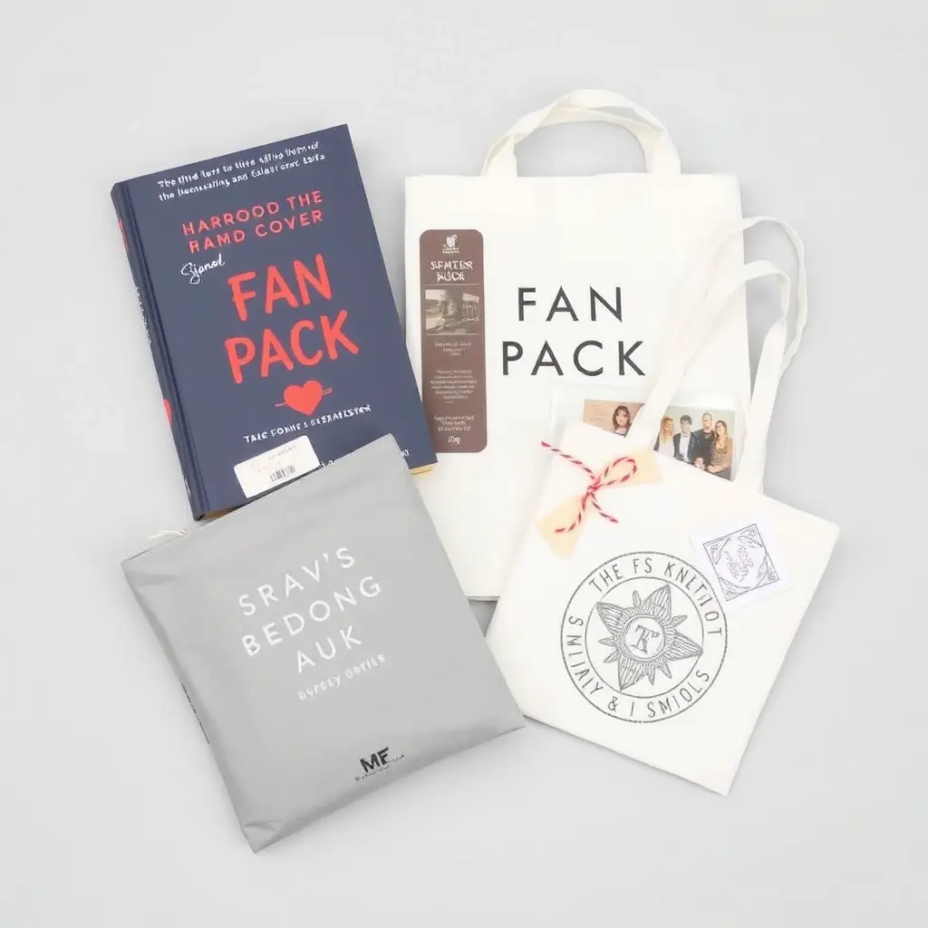 Fan Pack with Signed Book and Merchandise